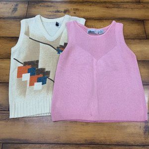 VINTAGE - Sweater Vests (Size S)